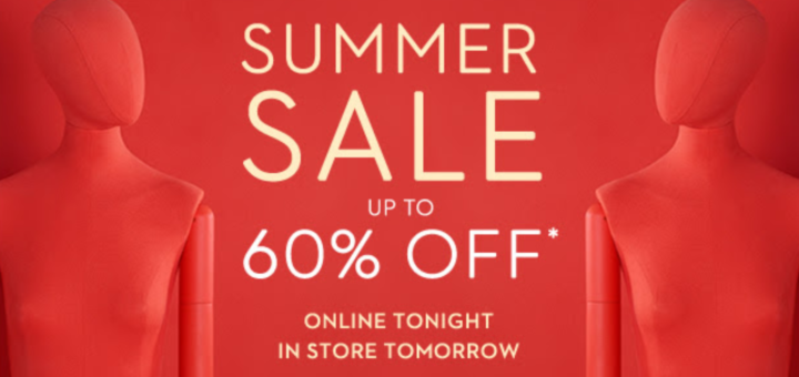 brown thomas summer sale