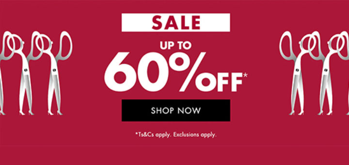 Harvey Nichols 60 percent off