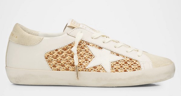 Summer Dressing and Accessories, Easy Beachwear to Glamorous Evening Looks: Top Trends 53 SD 25 GG raffia sneakers side avil at NM.jpg