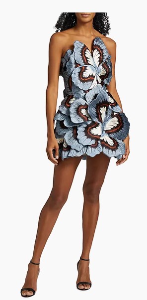 Summer Dressing and Accessories, Easy Beachwear to Glamorous Evening Looks: Top Trends 57 SD 25 ODR butterfly dress saks.jpg