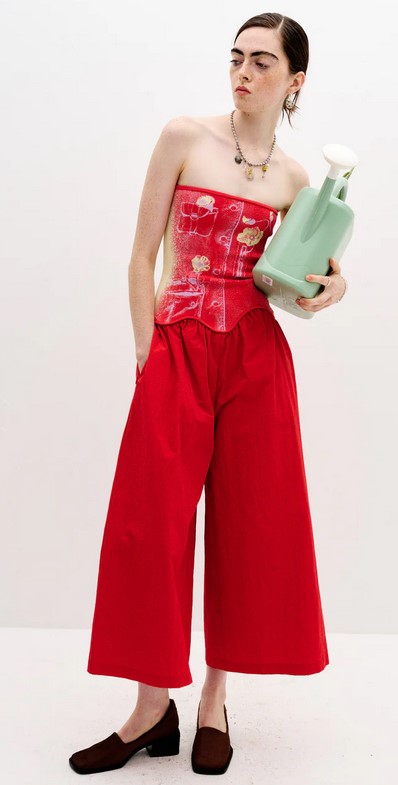 Summer Dressing and Accessories, Easy Beachwear to Glamorous Evening Looks: Top Trends 41 SD 25 PH red media jumpsuit.jpg