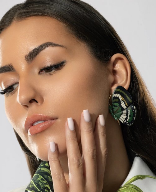 Summer Dressing and Accessories, Easy Beachwear to Glamorous Evening Looks: Top Trends 31 SD 25 SF available at Marissa butterfly earrings.jpg