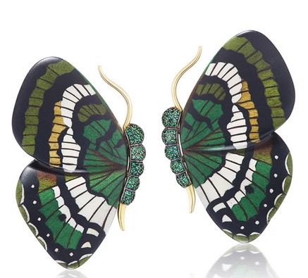 Summer Dressing and Accessories, Easy Beachwear to Glamorous Evening Looks: Top Trends 32 SD 25 SF butterfly earrings detail avail at Marissa.jpg